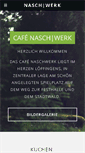 Mobile Screenshot of cafenaschwerk.de